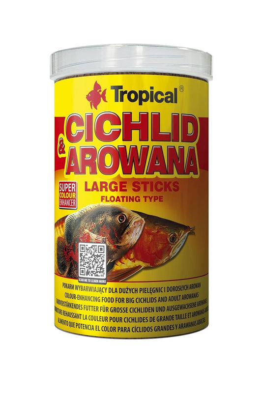 Tropical - Cichlid & Arowana Sticks L 250 ml.