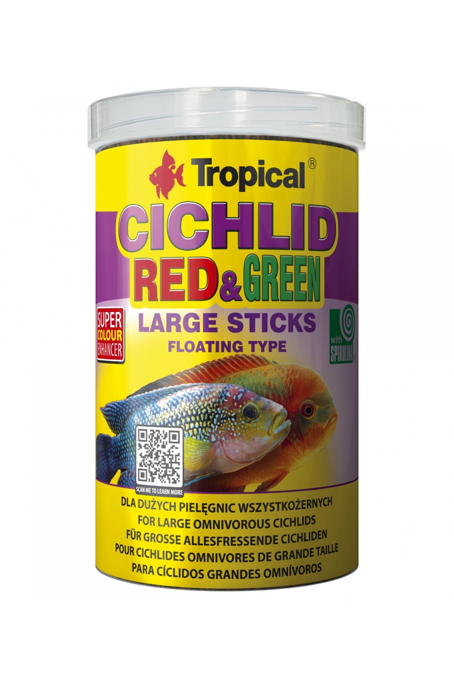 Tropical - Cichlid Red&Green L 250 ml.