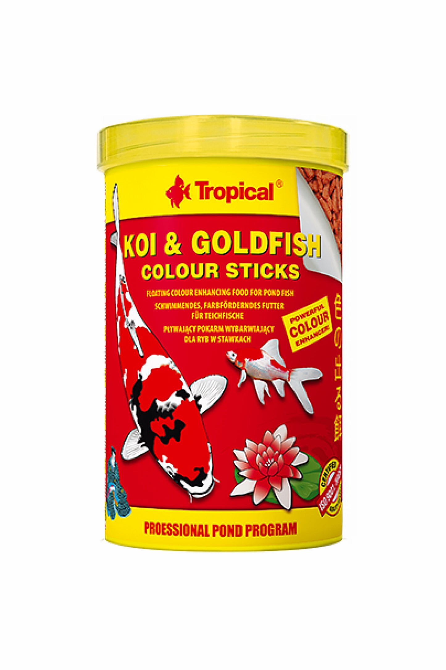 Tropical - Koi&amp;Goldfish Colour Stick Bag 1L/90 grs.