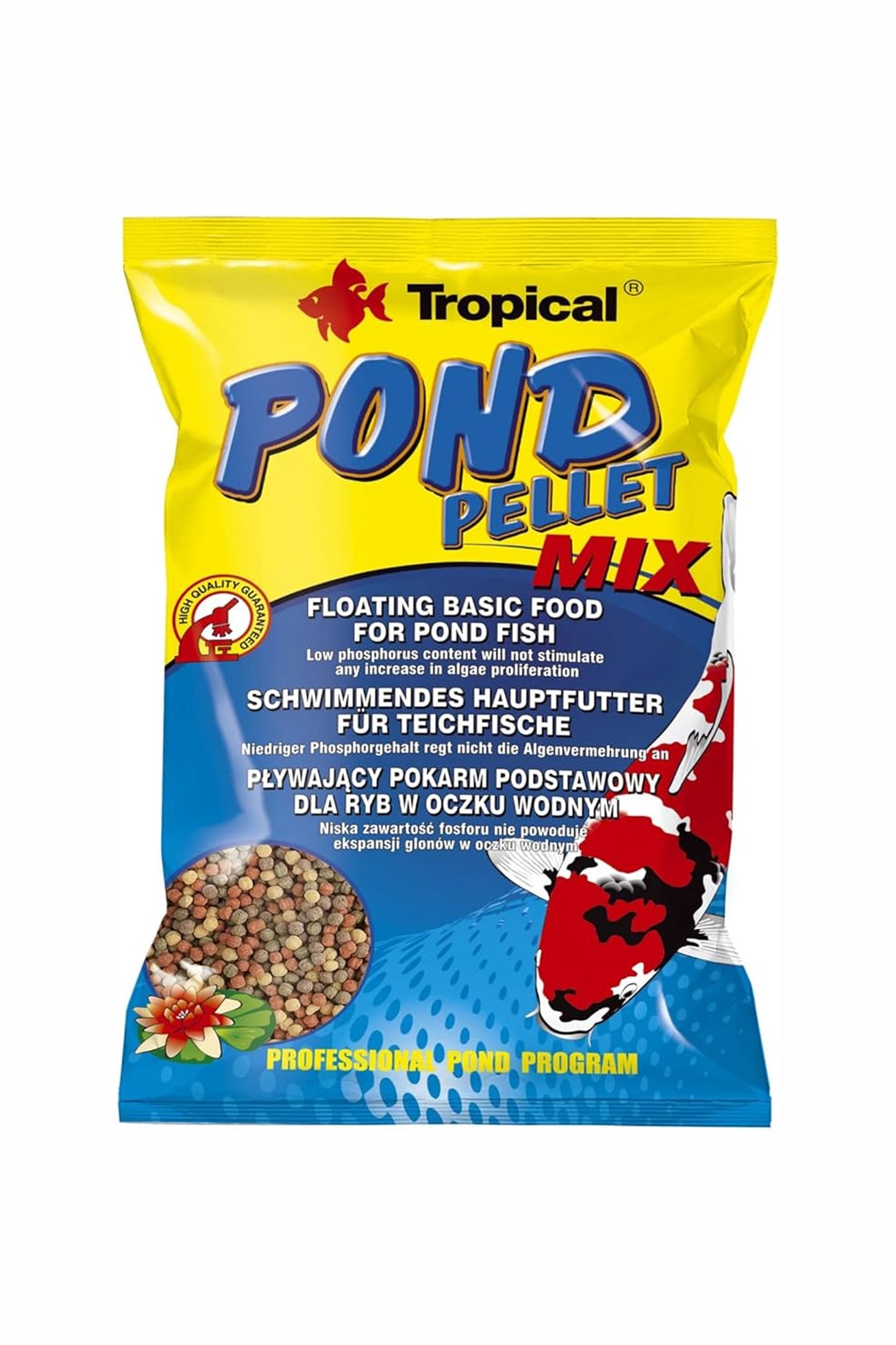 Tropical - 05 Pond Pellet Mix Bolsa 5L / 650 grs.