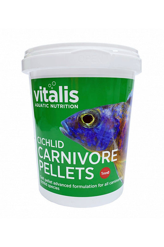 Vitalis - Cc00070 Cichild Carnivore Pellets 1mm. 70G