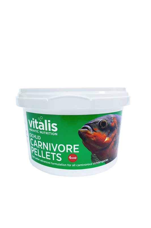 Vitalis - Cc00300 Pellets Carnívoros Cichild 4mm. 300G