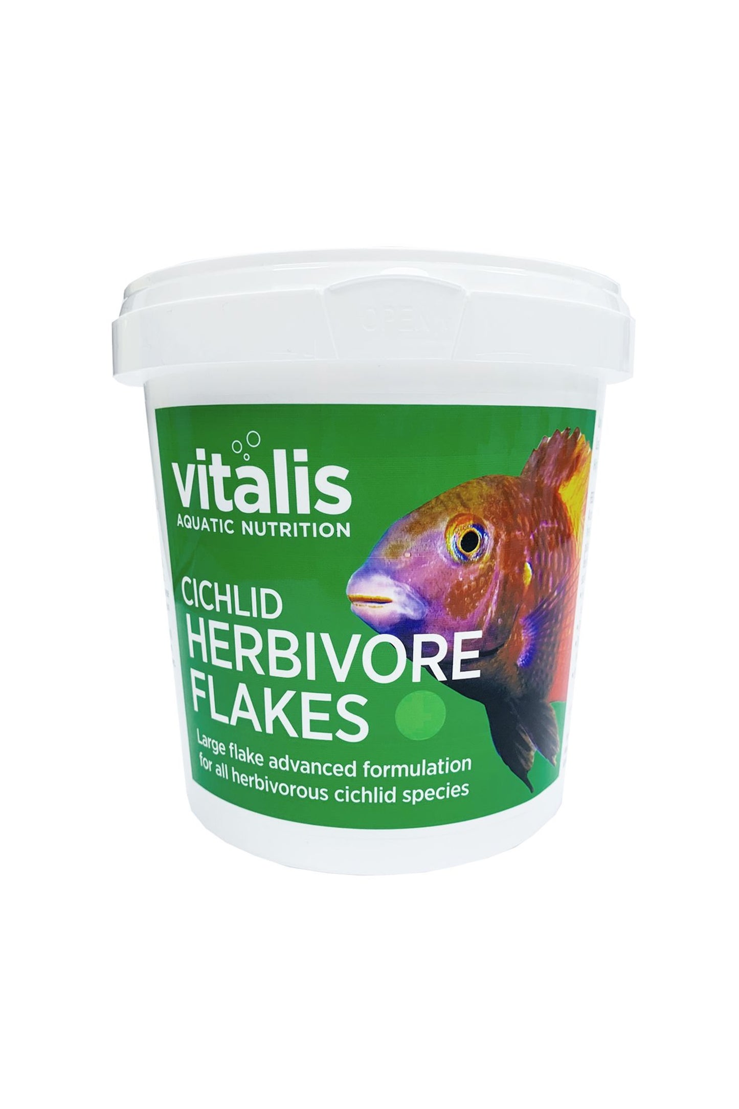 Vitalis - Cf00040 Cichild Herbivore Flakes 40G