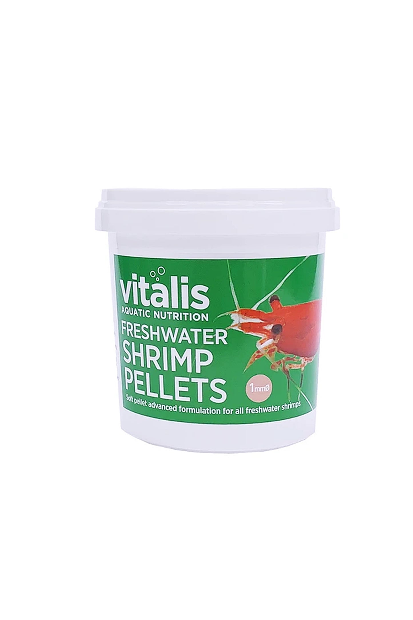 Vitalis - FS00070 Süßwassergarnelenpellets 1 mm. 70G