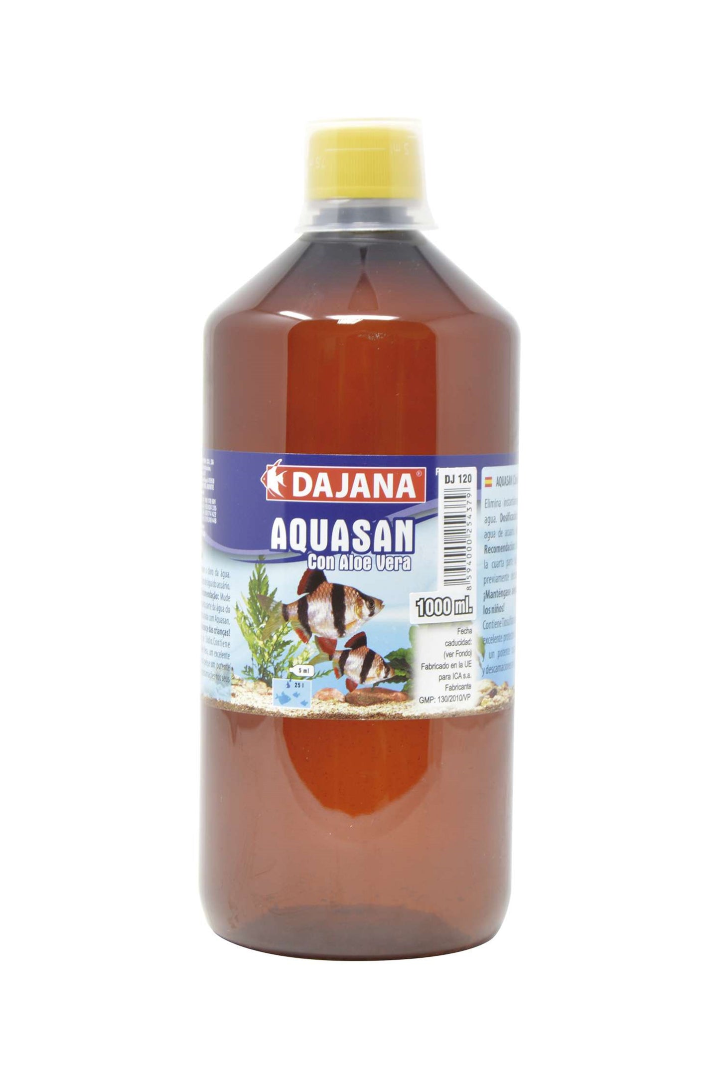 Anticloro y Cloramina con aloe vera: Aquasan de Dajana (1 litros)