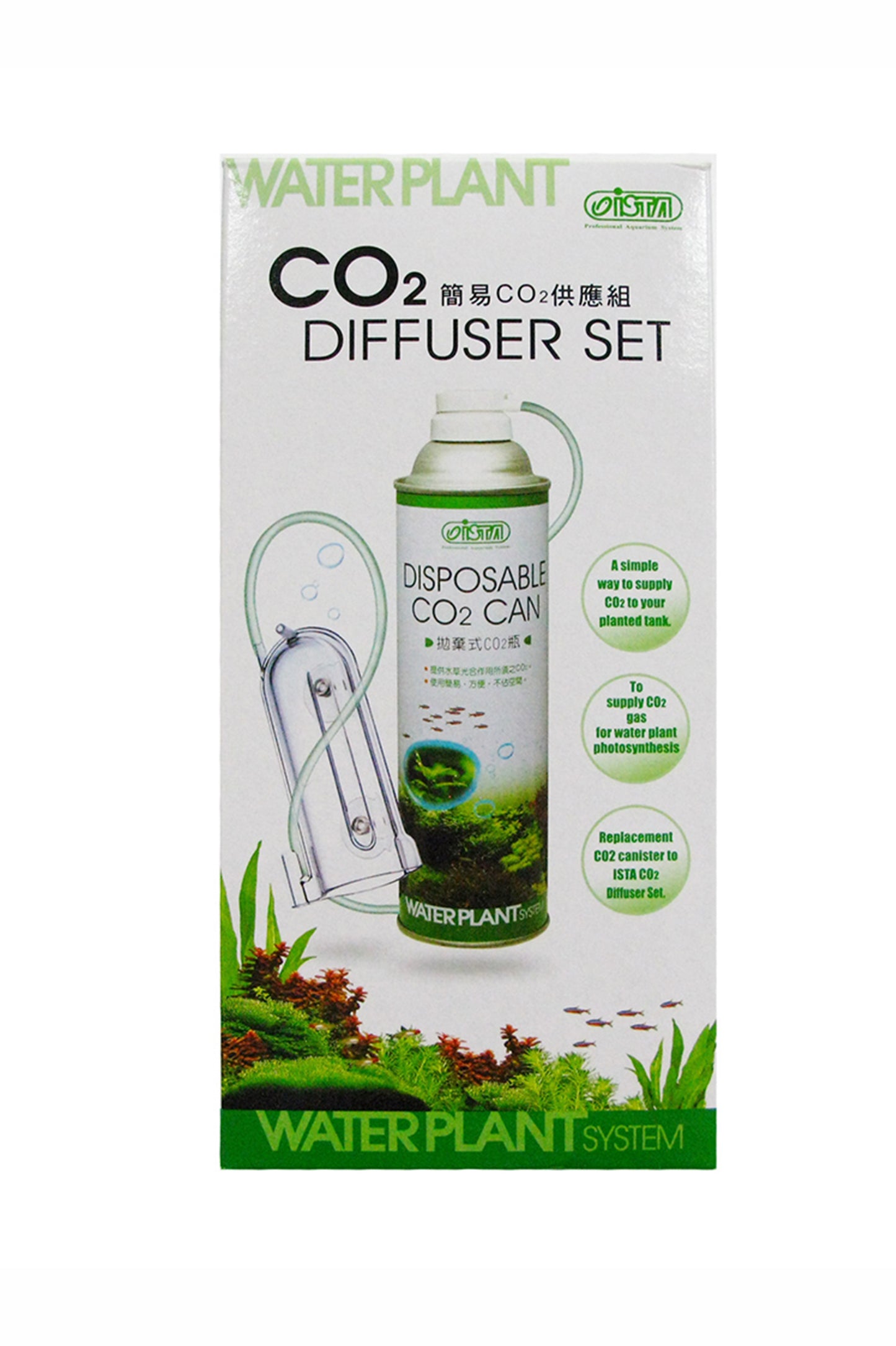 Kit Completo CO2 Desechable Waterplant