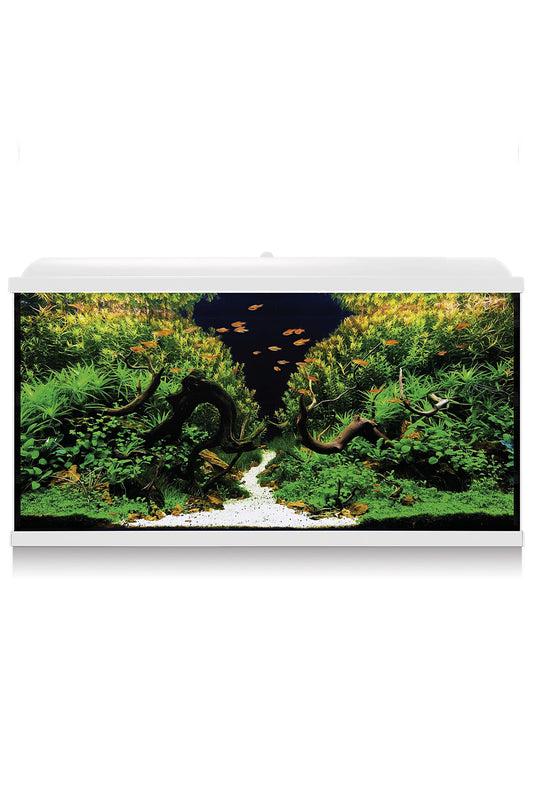 Acuario Kit AquaLED PRO 300 con Filtro Exterior (300 litros) Blanco