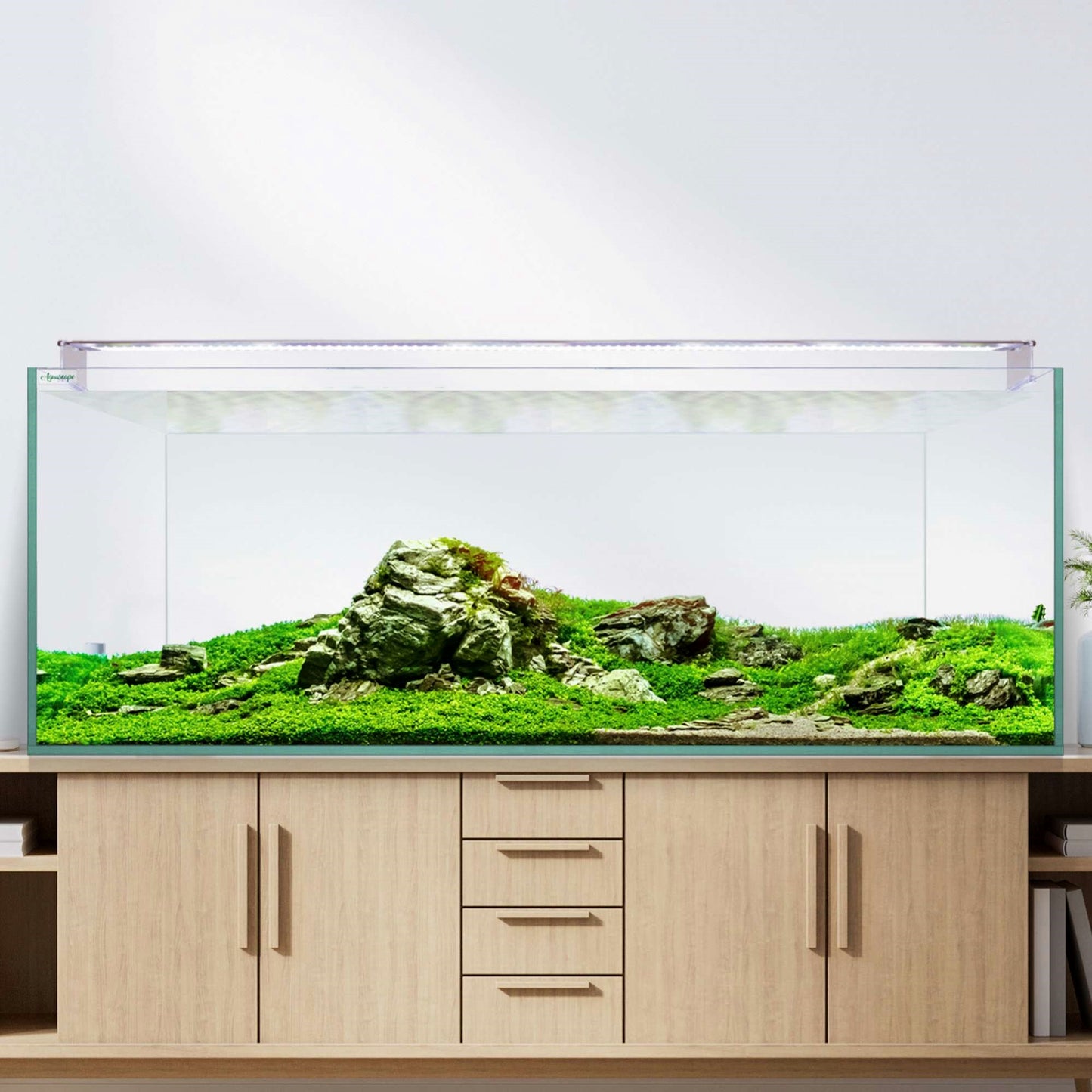 Acuario Kit AquaScape RGB PRO Extra Claro 410 (366 litros)