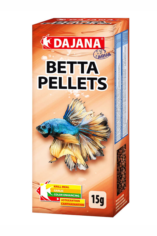 Alimento Betta Pellets de Dajana (15 gr)