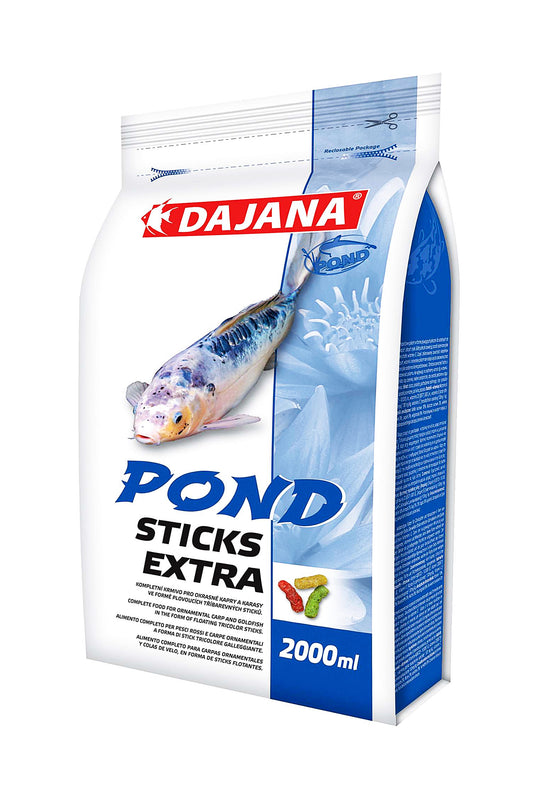 Alimentos para Peces de Estanque Sticks Extra de Dajana (2 litros)