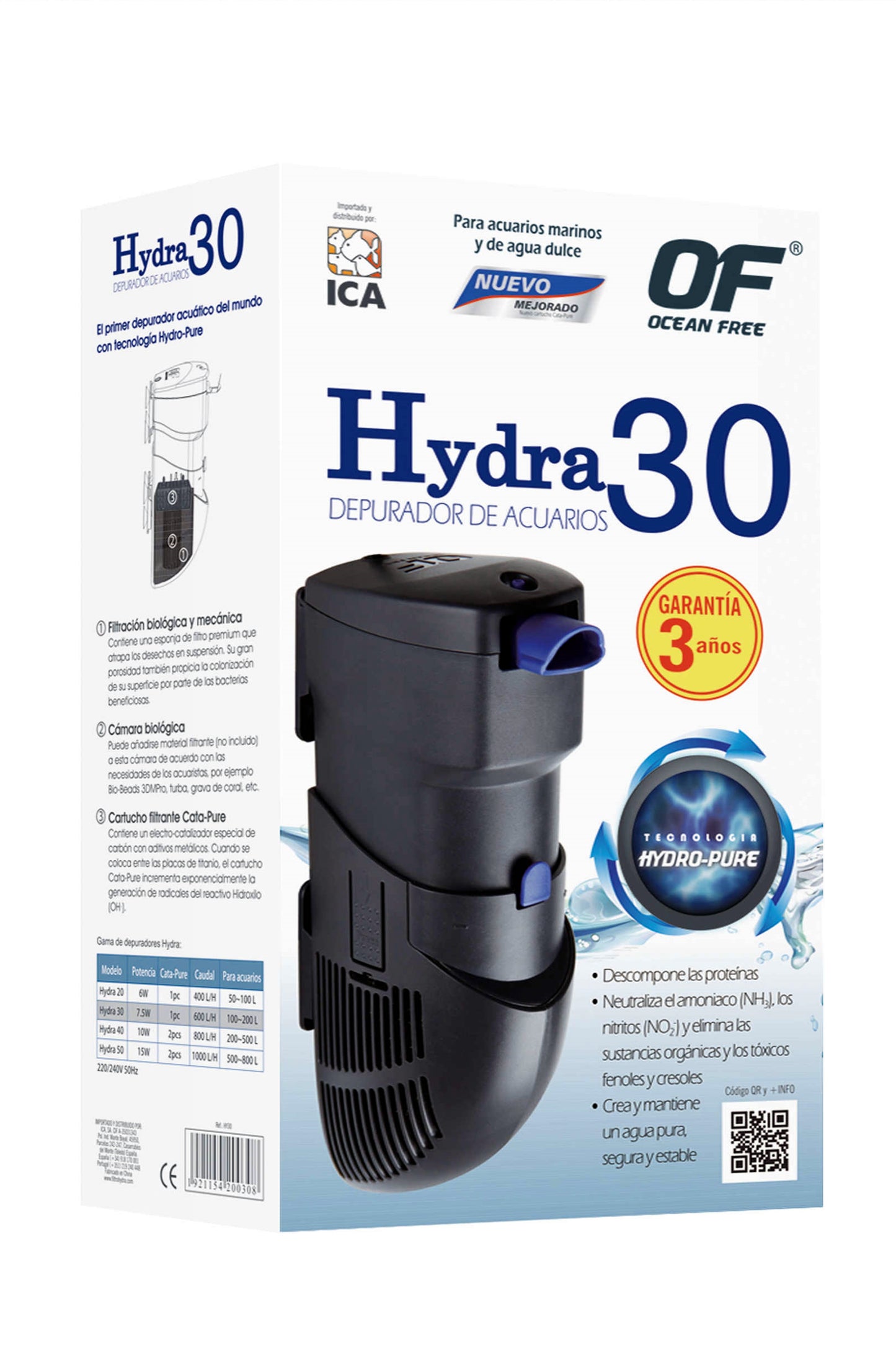 Filtro Hydra 30 (600 l/h)