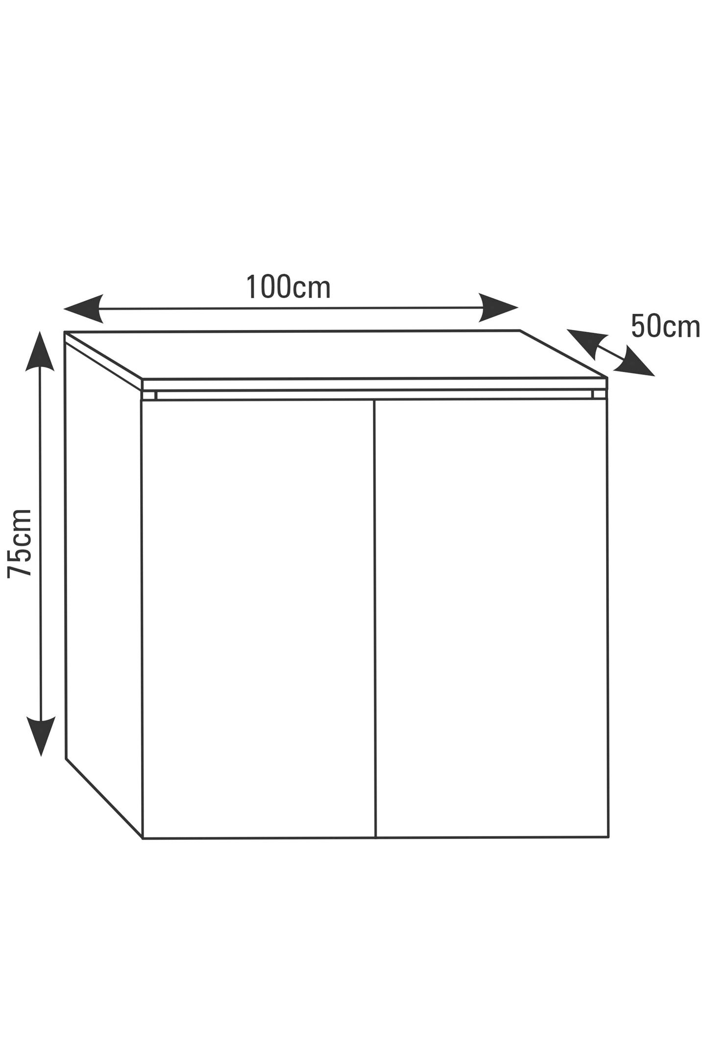 Mesa para Acuarios AquaScape PRO (100 cm) Blanco