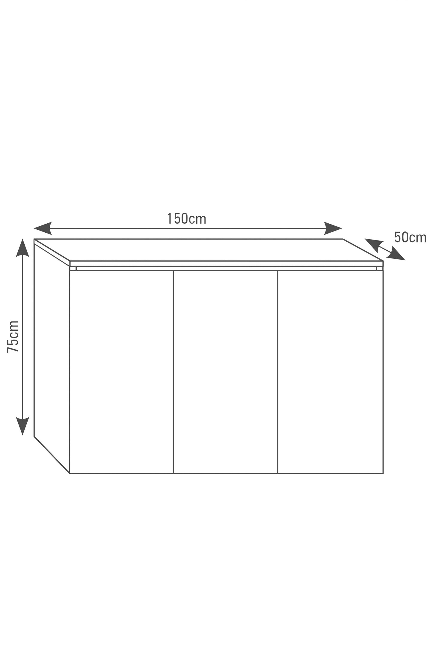 Mesa para Acuarios AquaScape PRO (150 cm) Blanco