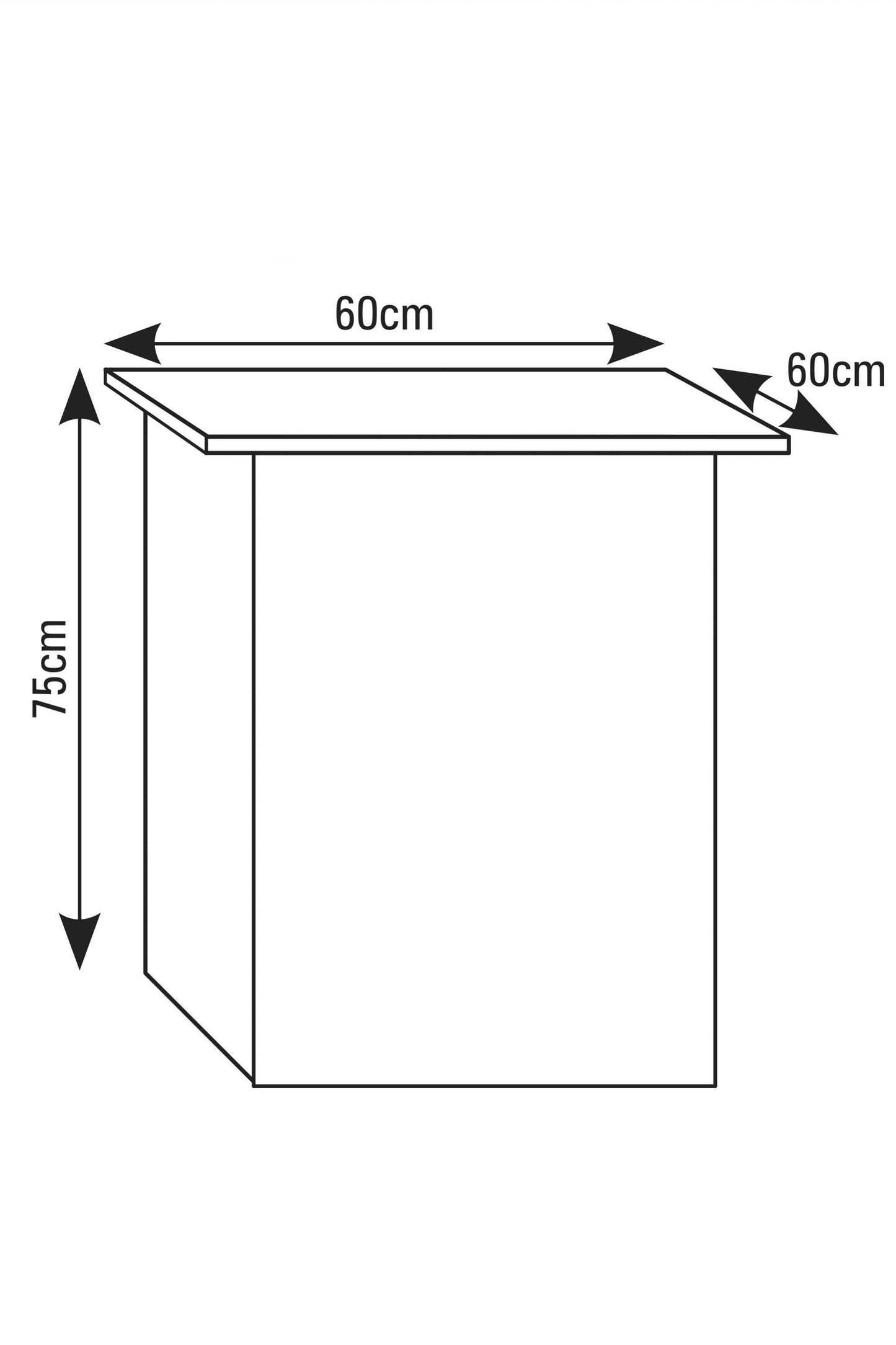 Mesa para Acuarios Aqualux PRO Cubo 60 cm gris