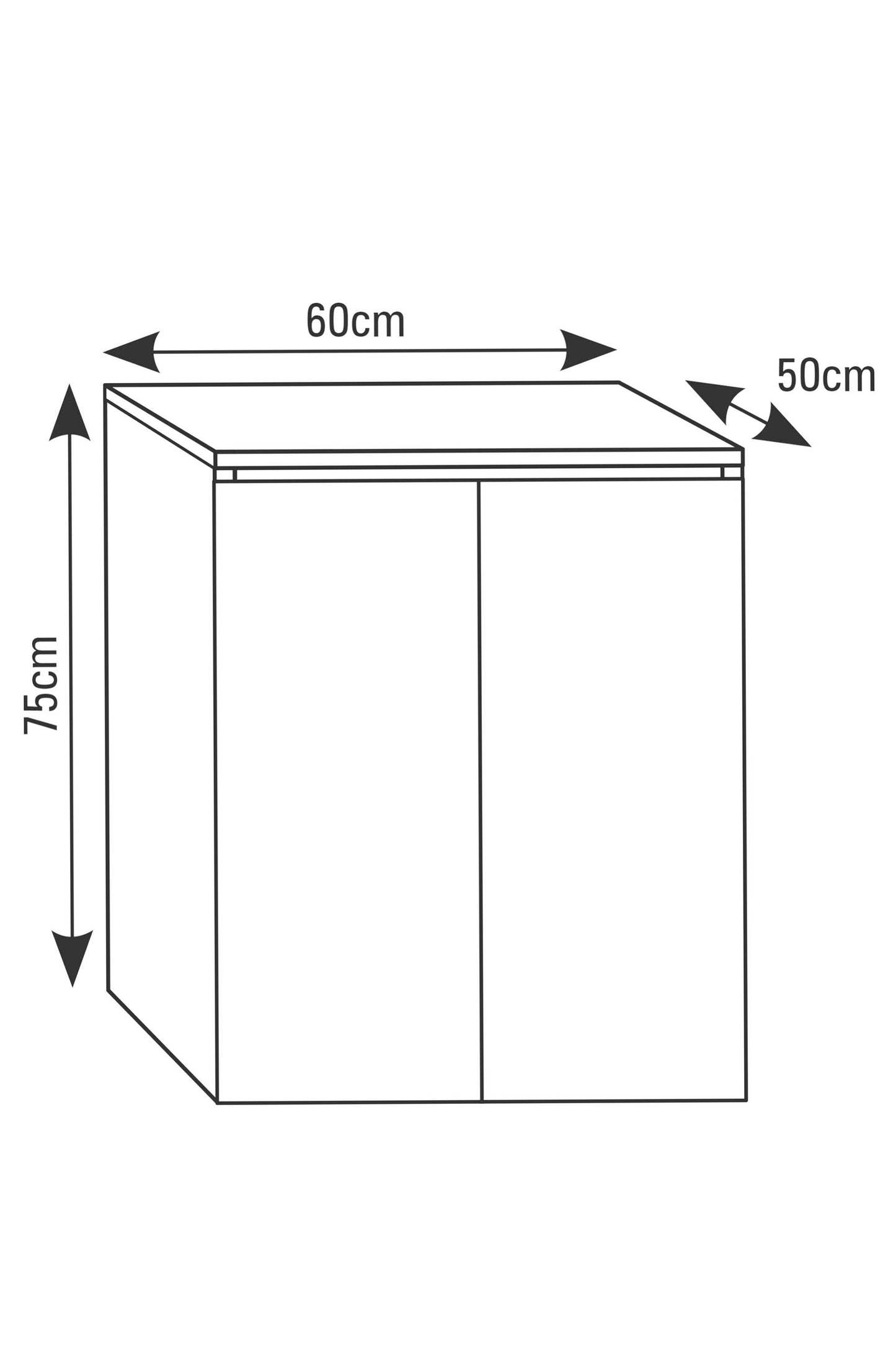 Mesa para Acuarios AquaScape PRO 60 cm Blanco