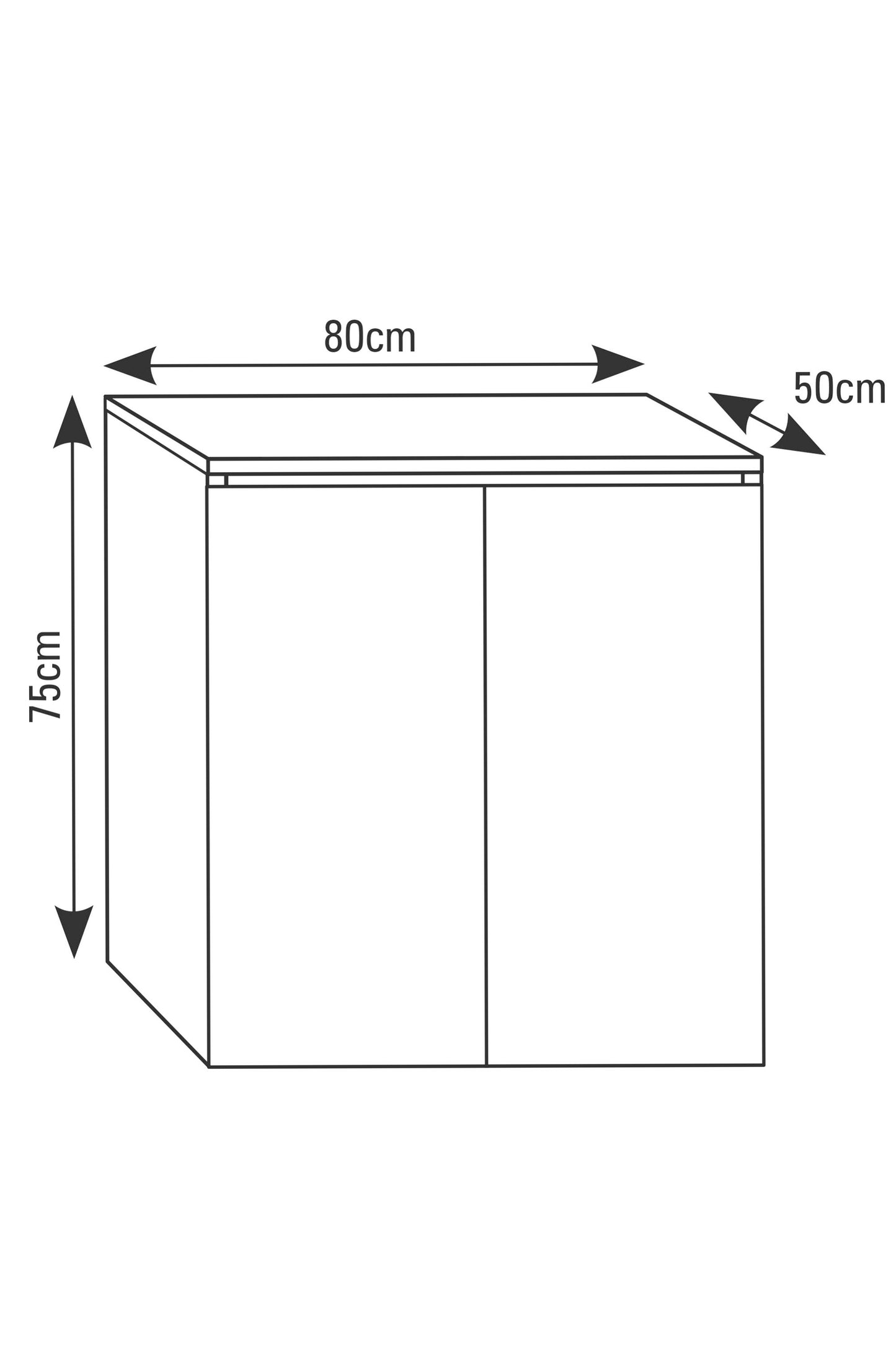 Mesa para Acuarios AquaScape PRO (80 cm) Blanco