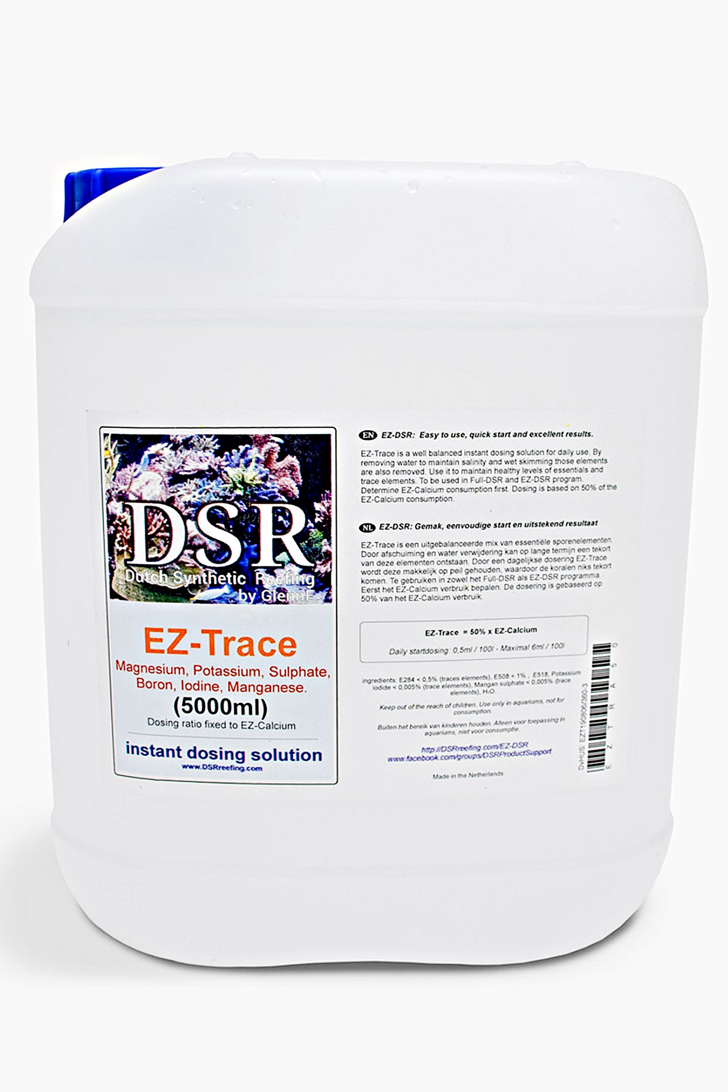 Suplemento Esencial de Elementos Trazas : EZ Trace DSR (5 litros)