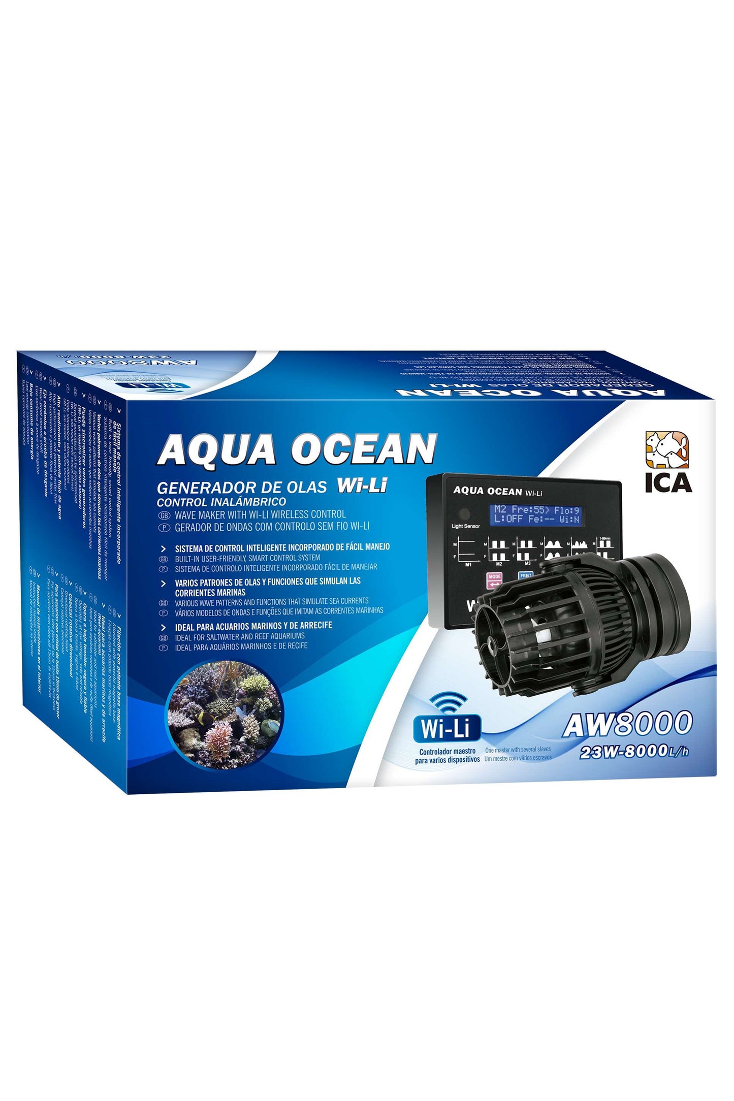 Generadores de Olas y Corrientes AquaOcean WI-LI (8.000 l/h)