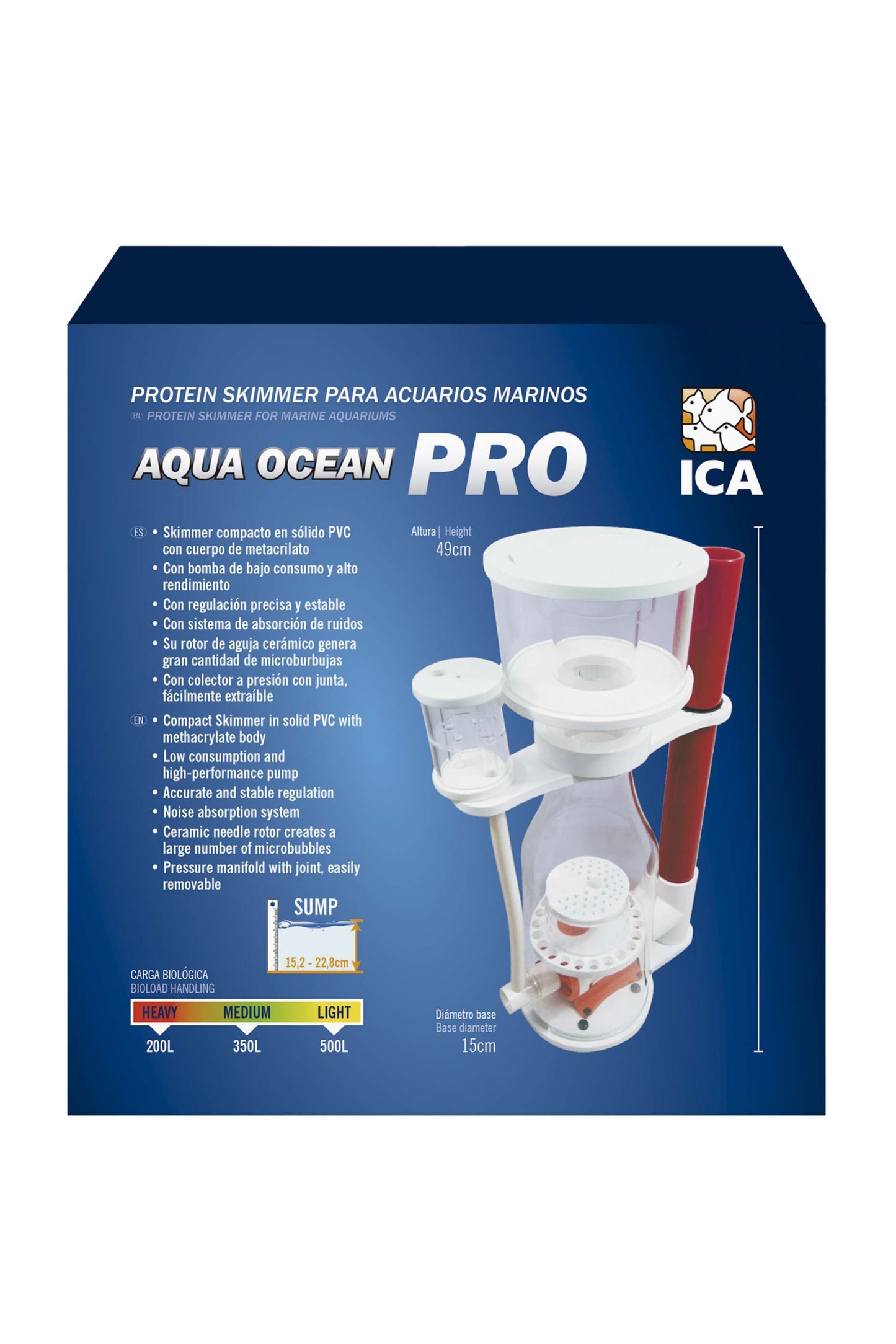 Skimmer AquaOcean PRO (500 litros)