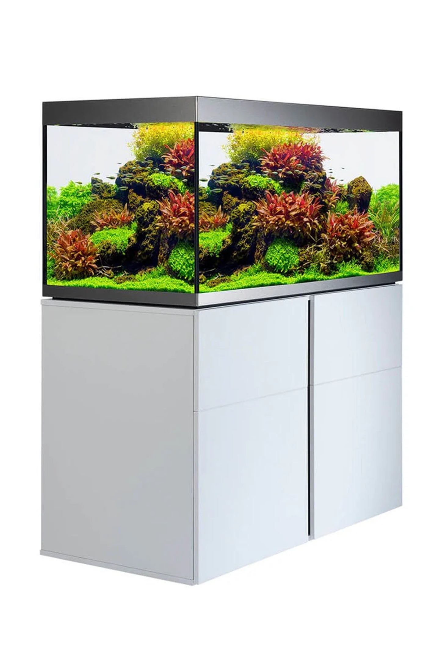 Acuario Fluval Siena de 272 litros con Mueble Blanco