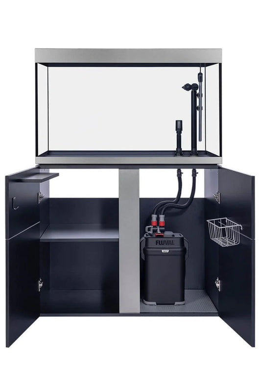 Acuario Fluval SIENA de 272 litros con mueble en Negro