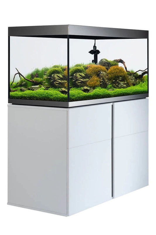 Acuario Fluval SIENA de 332 litros con mueble en Blanco