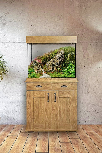 Acuario Fluval Shaker 168 litros en Roble