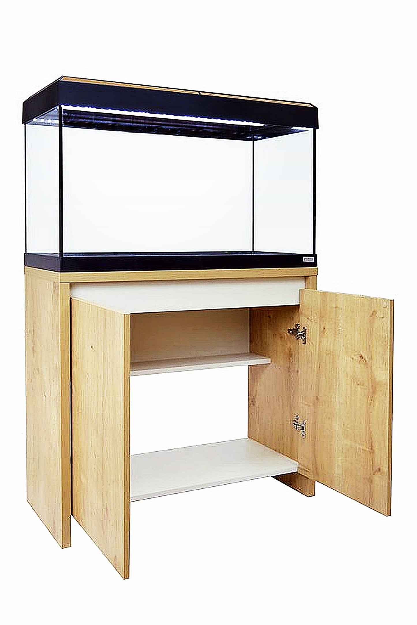 Acuario Roma 125 litros con mueble Roble