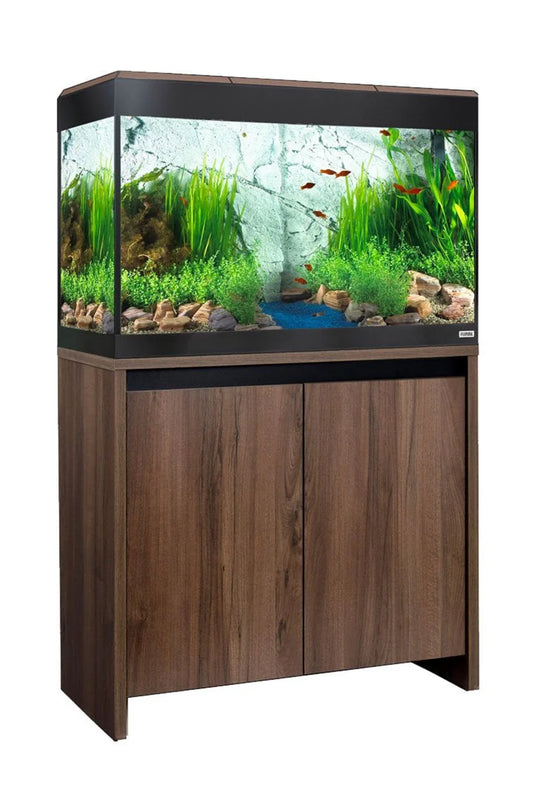 Acuario Roma 125 litros con mueble Nogal