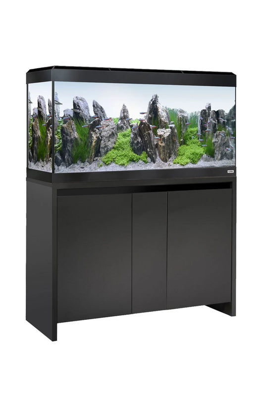 Acuario Roma 200 litros con mueble Negro