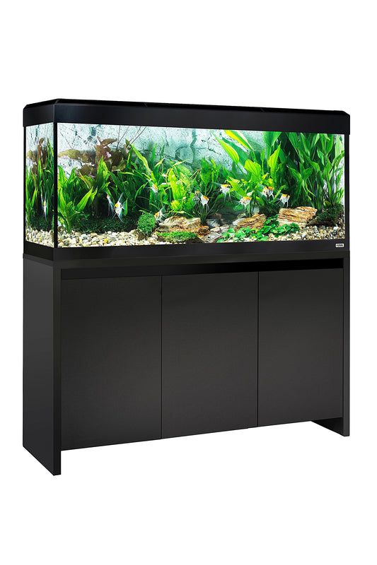 Acuario Roma 240 litros con mueble Negro