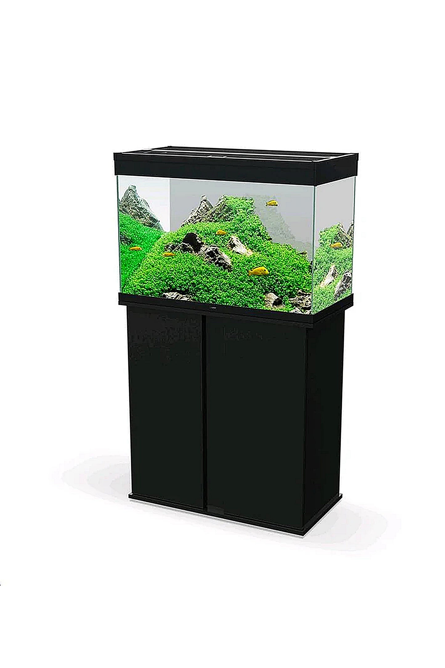 Emotions 60 PRO Schwarz - Tisch und Aquarium