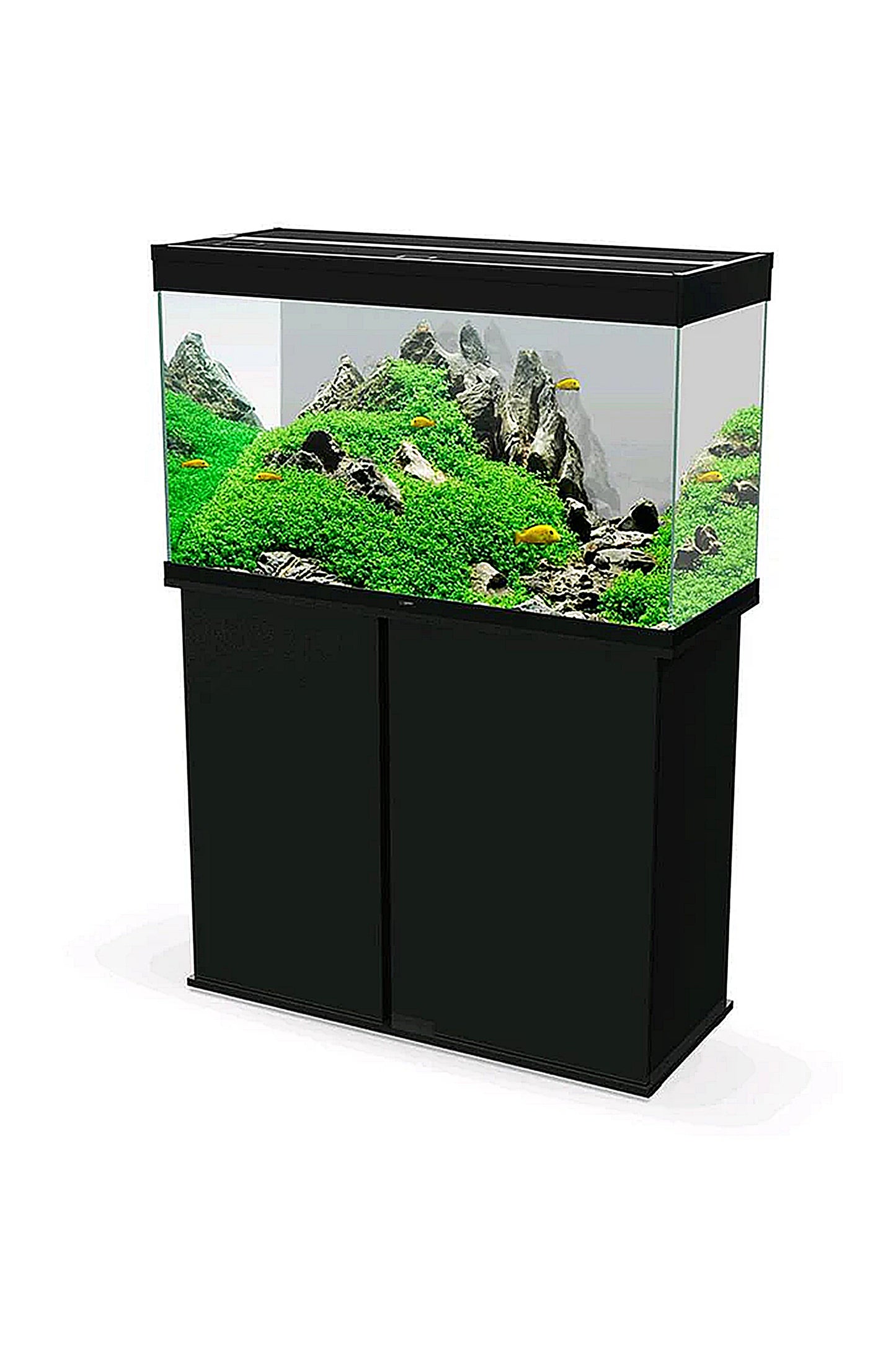 Emotions 80 PRO Schwarz - Tisch und Aquarium