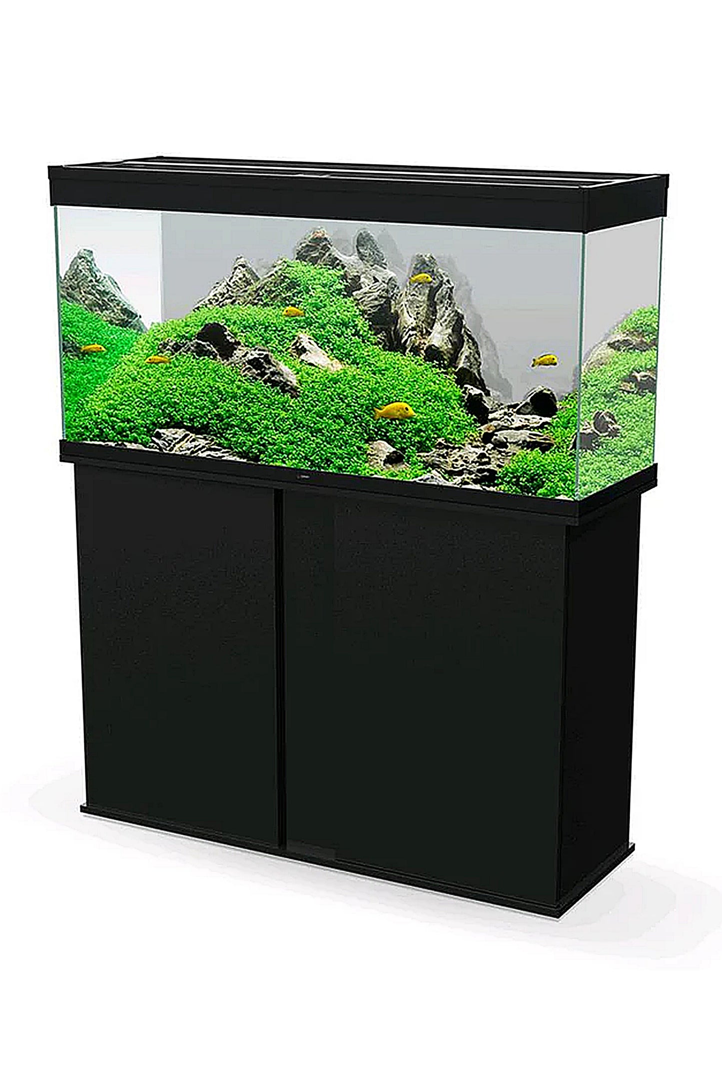 Emotions 120 PRO Schwarz - Tisch und Aquarium