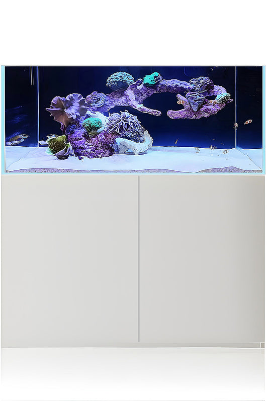 Acuario SET MARINE Gran Cubic Experience 122 Blanco de 278 litros