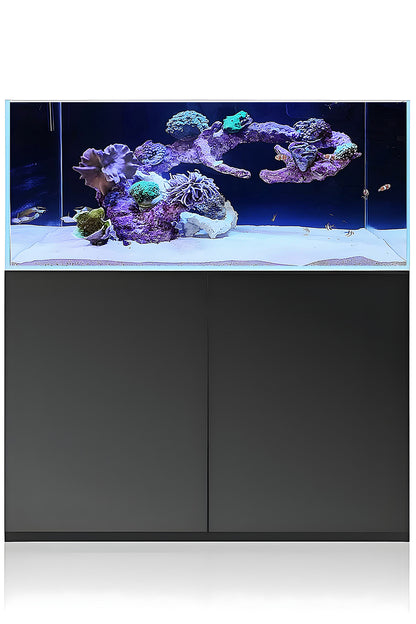 Acuario Gran Cubic SUPER REEF 122 de 366 litros en Negro