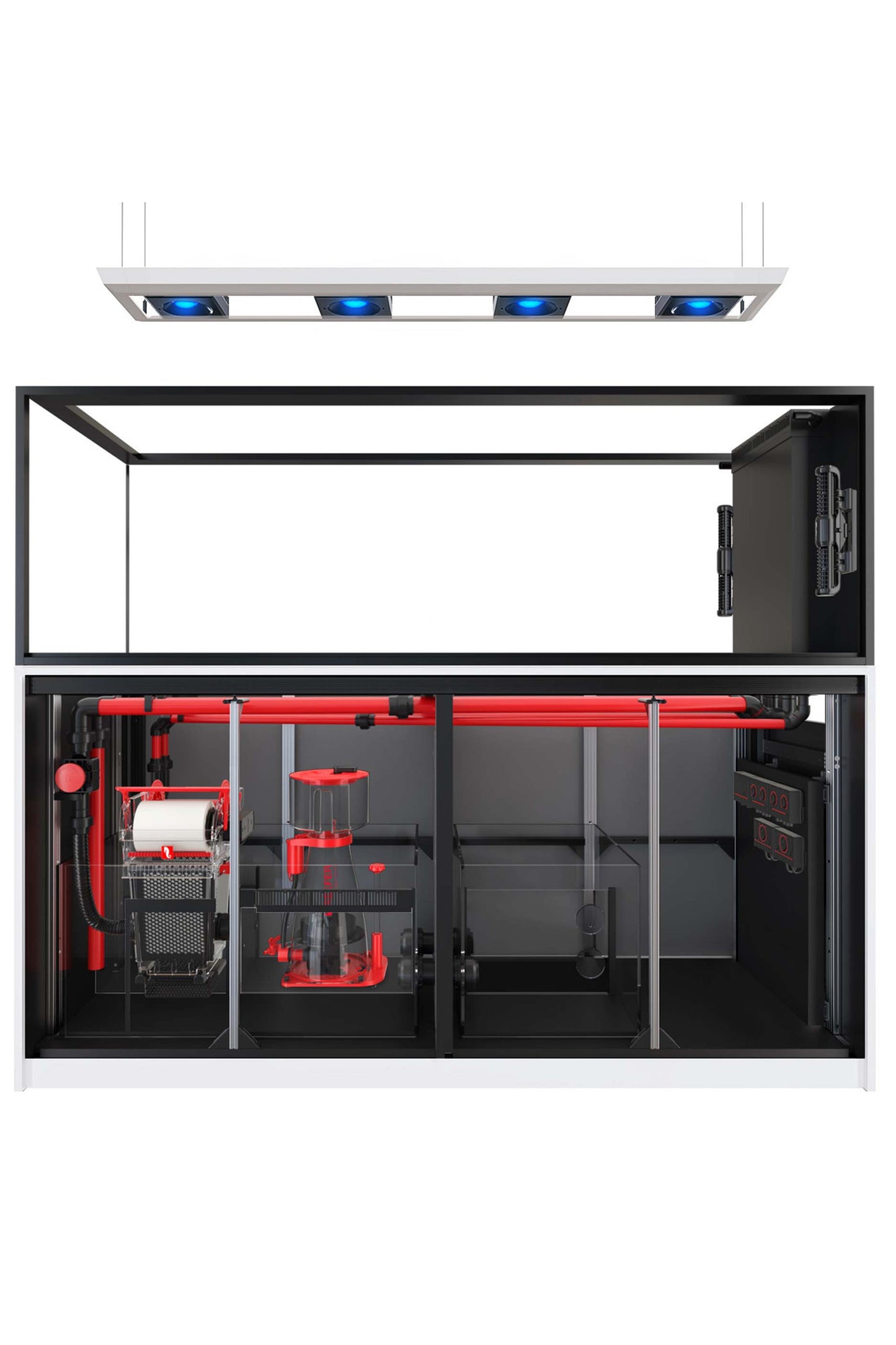 REEFER™ Aquarium Peninsula S950White 4 x Reef Led 160W LED-DECKENSTÜTZE ReefClean900