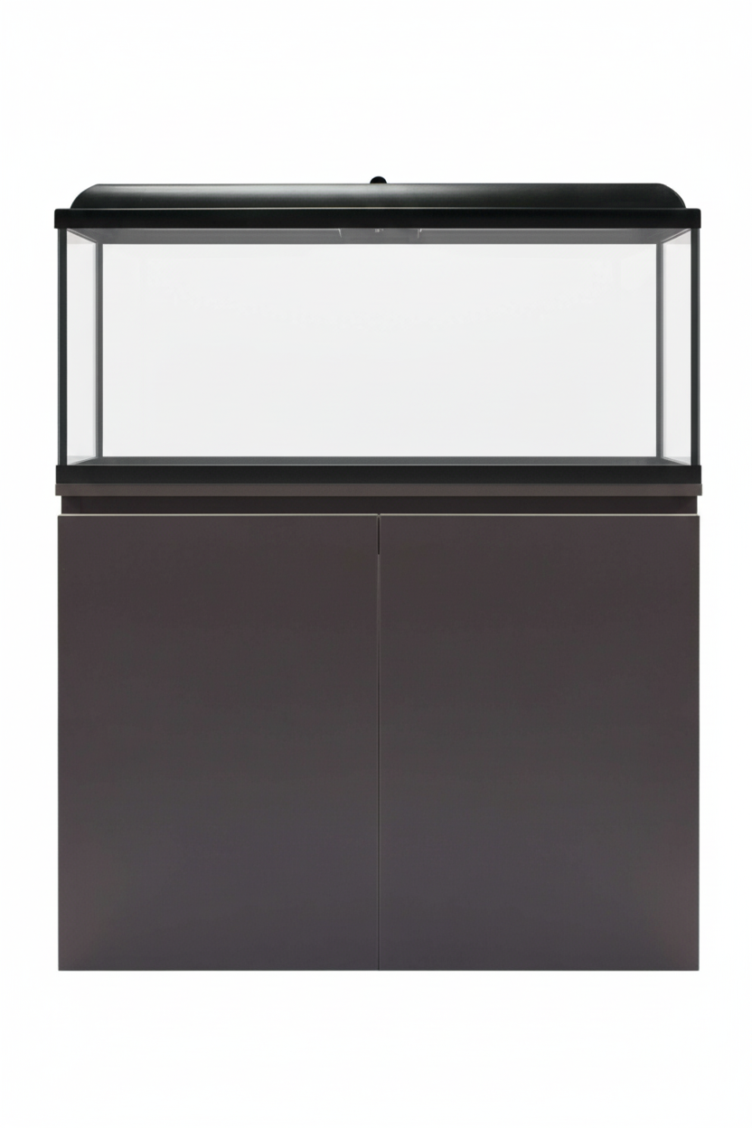 AquaLED PRO 130 - Acuario de 130 litros con mesa en Negro