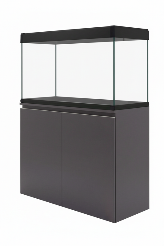 AquaLUX PRO 200 - Acuario de 200 litros con mueble Negro