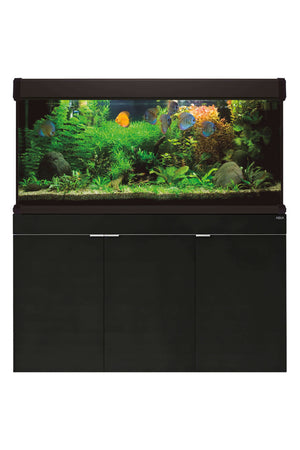 AquaLUX PRO - Acuario 240 litros y mesa AquaStand en Negro