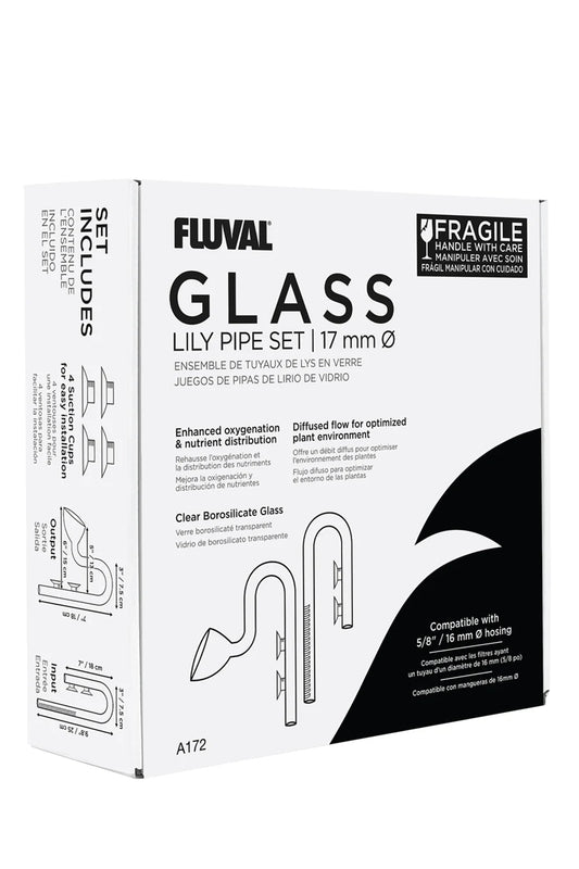Fluval LILY PIPE - Juego de pipetas de cristal para filtro