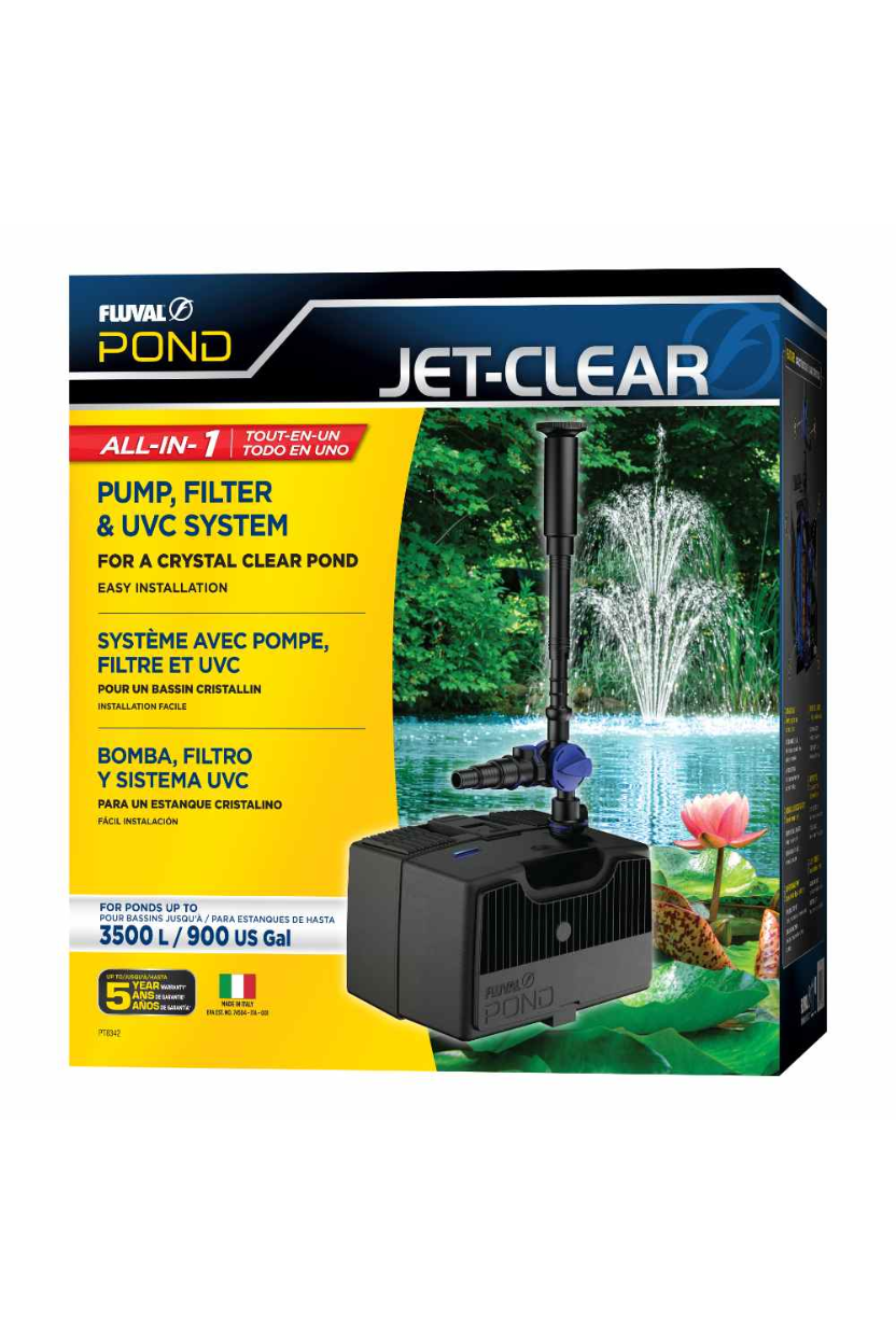 Nuevo Fluval POND Jet-Clear 3500 - Filtro All in One