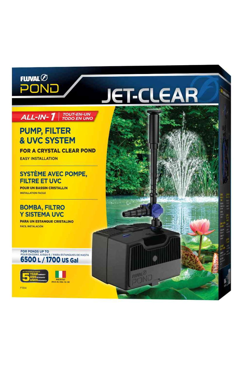 Nuevo Fluval POND Jet-Clear 6500 - Filtro All in One