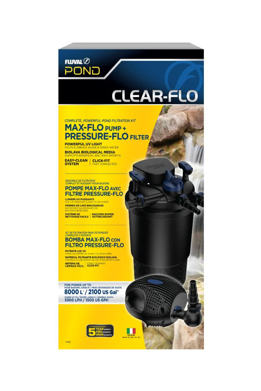 Nuevo Fluval POND ClearFlo 8000 kit