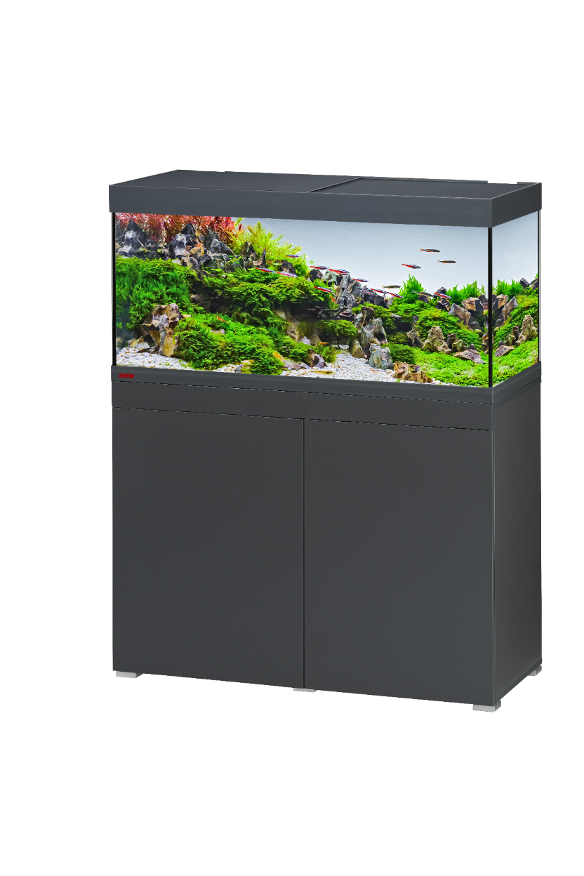 Nuevo Acuario EHEIM VIVALINE de 180 litros con mueble ANTHRACITE