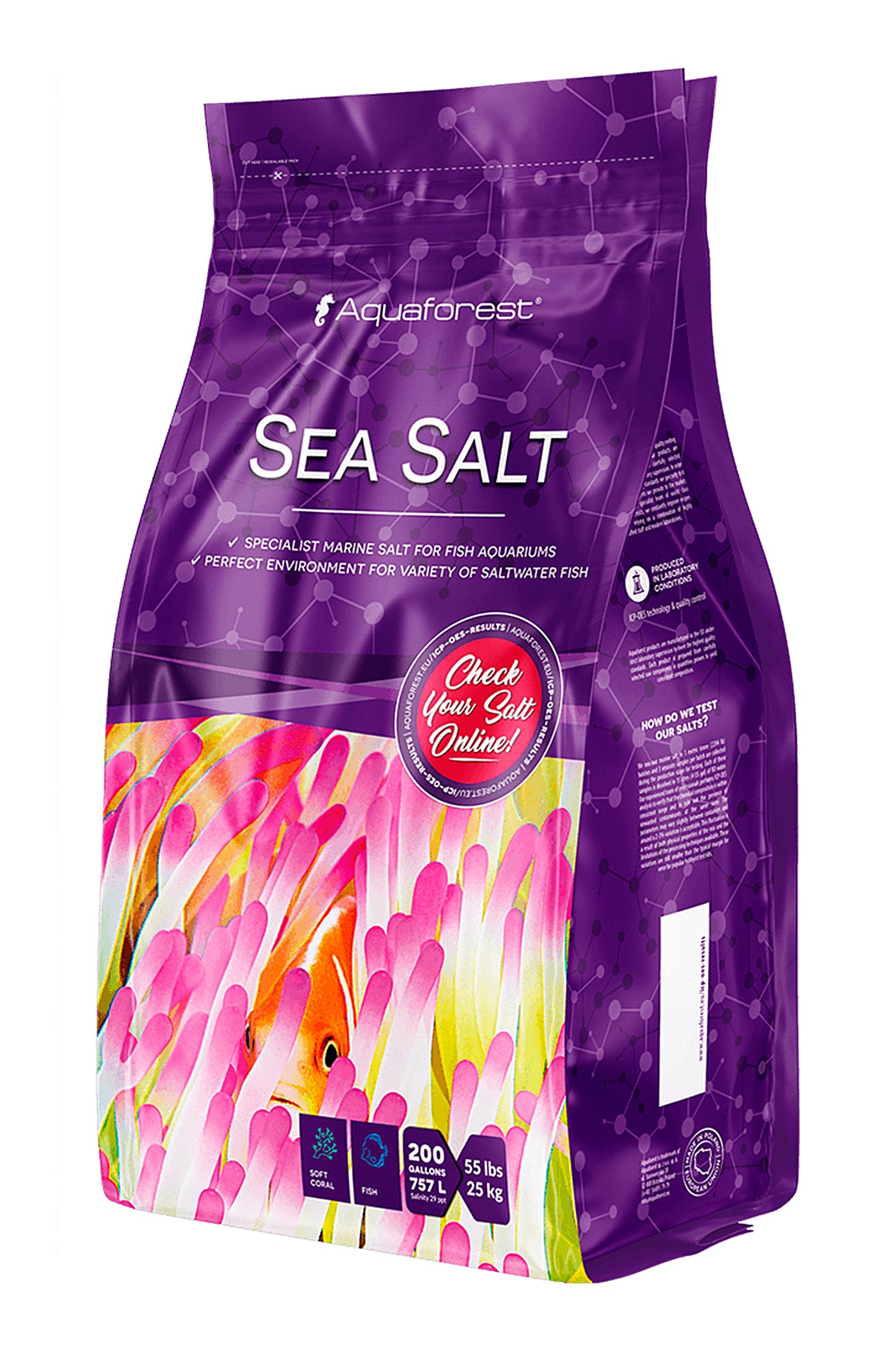 Aquaforest - Sea Salt 7,5 kg. Bolsa