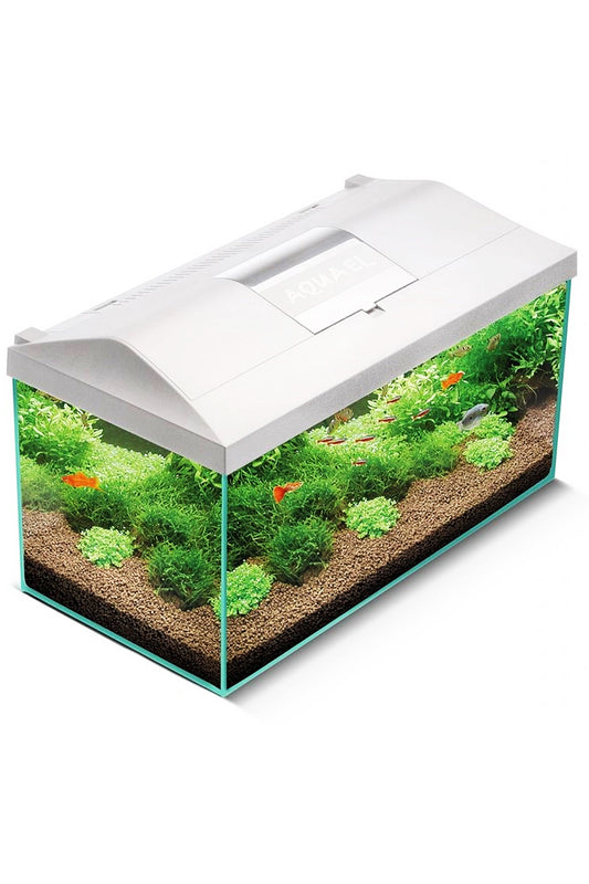 Acuario Kit LEDDY D&N 60 Blanco de 54 litros