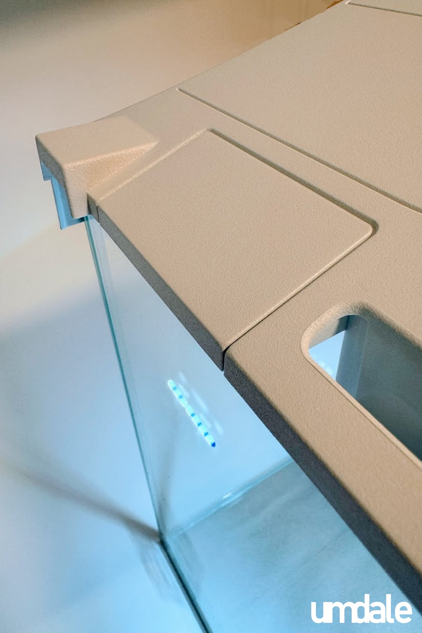 Acuario Kit LEDDY D&N 75 Blanco de 105 litros