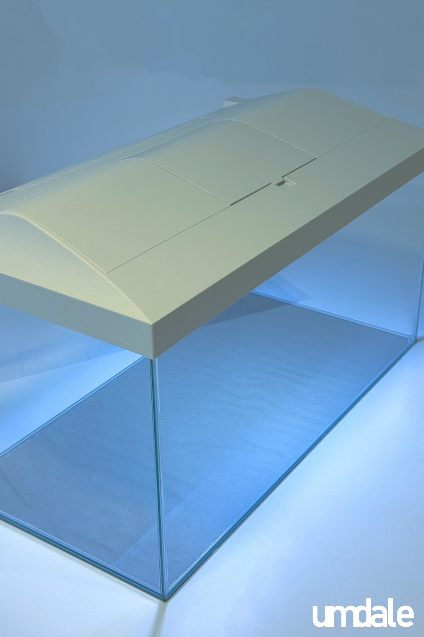 Acuario Kit LEDDY D&N 75 Blanco de 105 litros