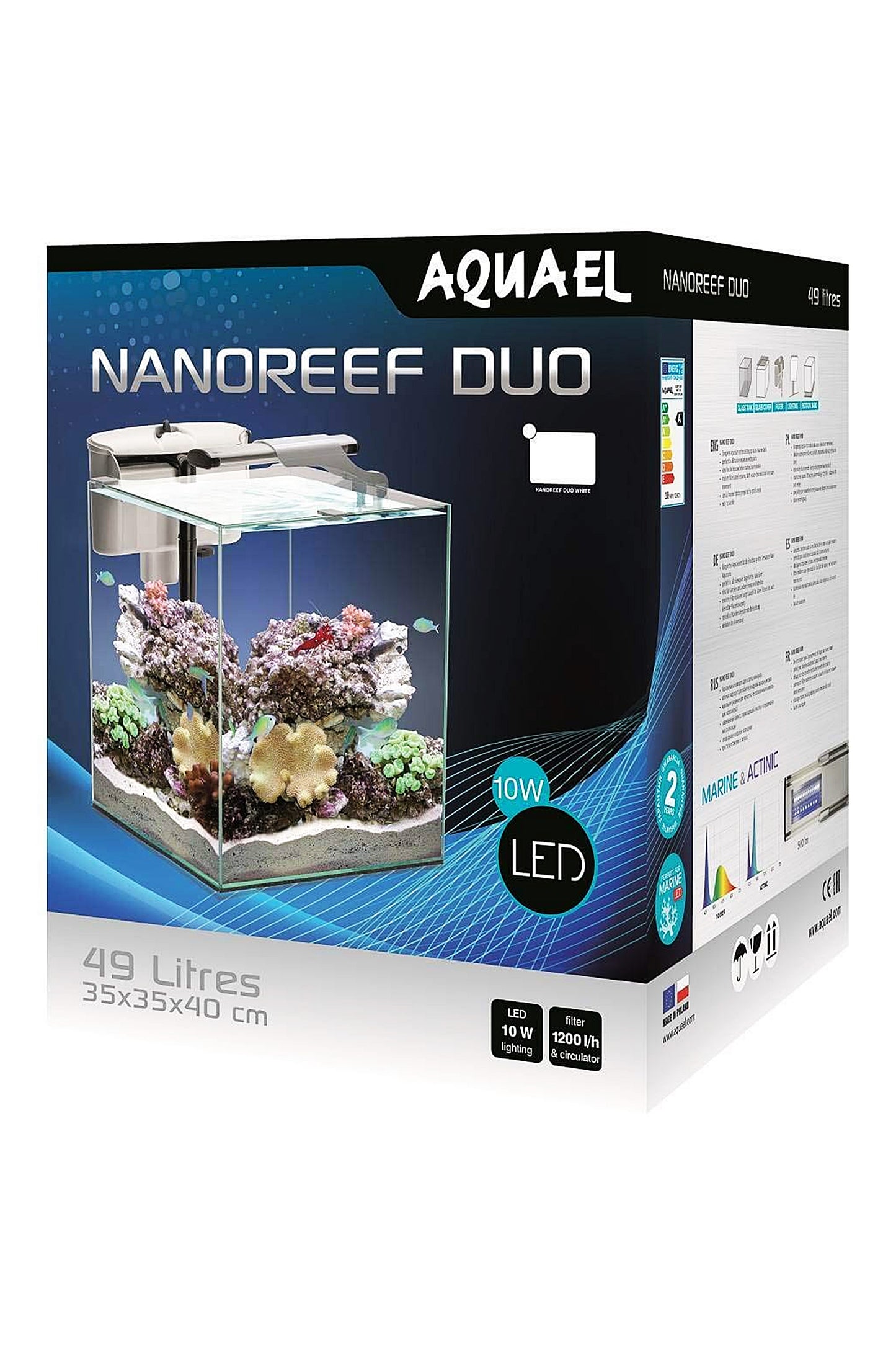 AQUAEL - Nano Reef Duo 35 de 49 litros